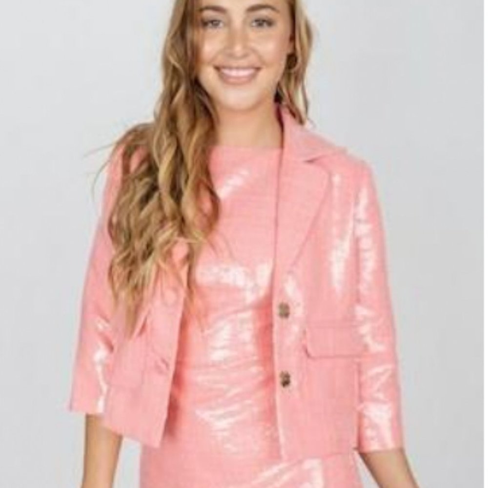 Caroline Blazer Pink Sunset